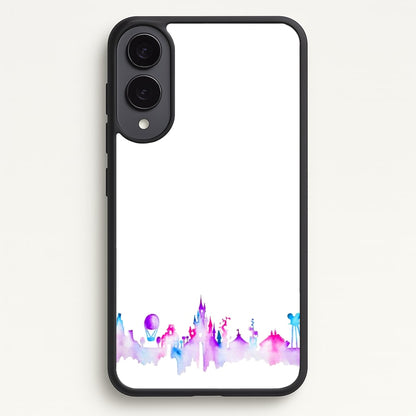 Watercolour Fairytaleland Paris  - Disney Phone Case for Galaxy S25 Edge