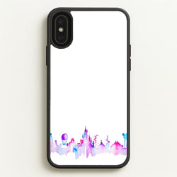 Watercolour Fairytaleland Paris  - Disney Phone Case for iPhone XS Max