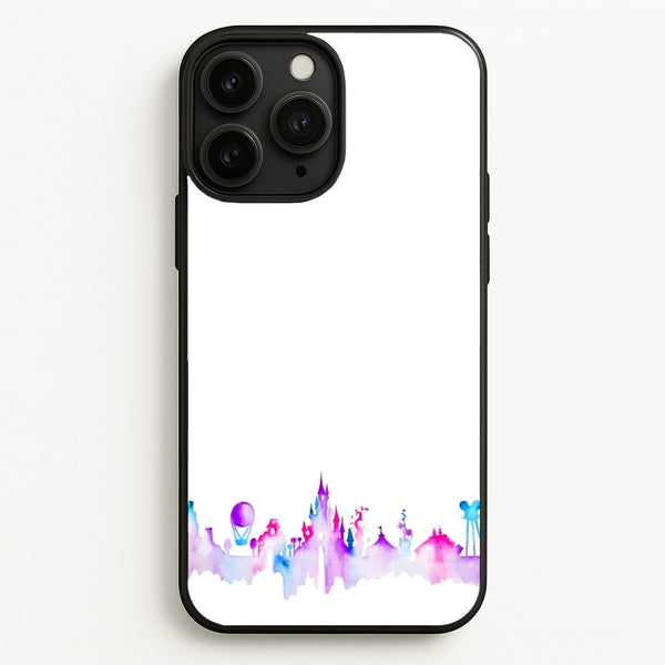 Watercolour Fairytaleland Paris  - Disney Phone Case for iPhone 11 Pro Max
