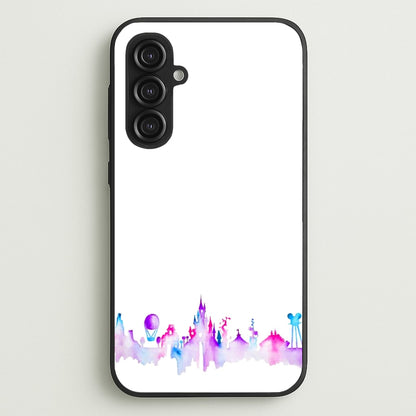 Watercolour Fairytaleland Paris  - Disney Phone Case for Galaxy S23FE