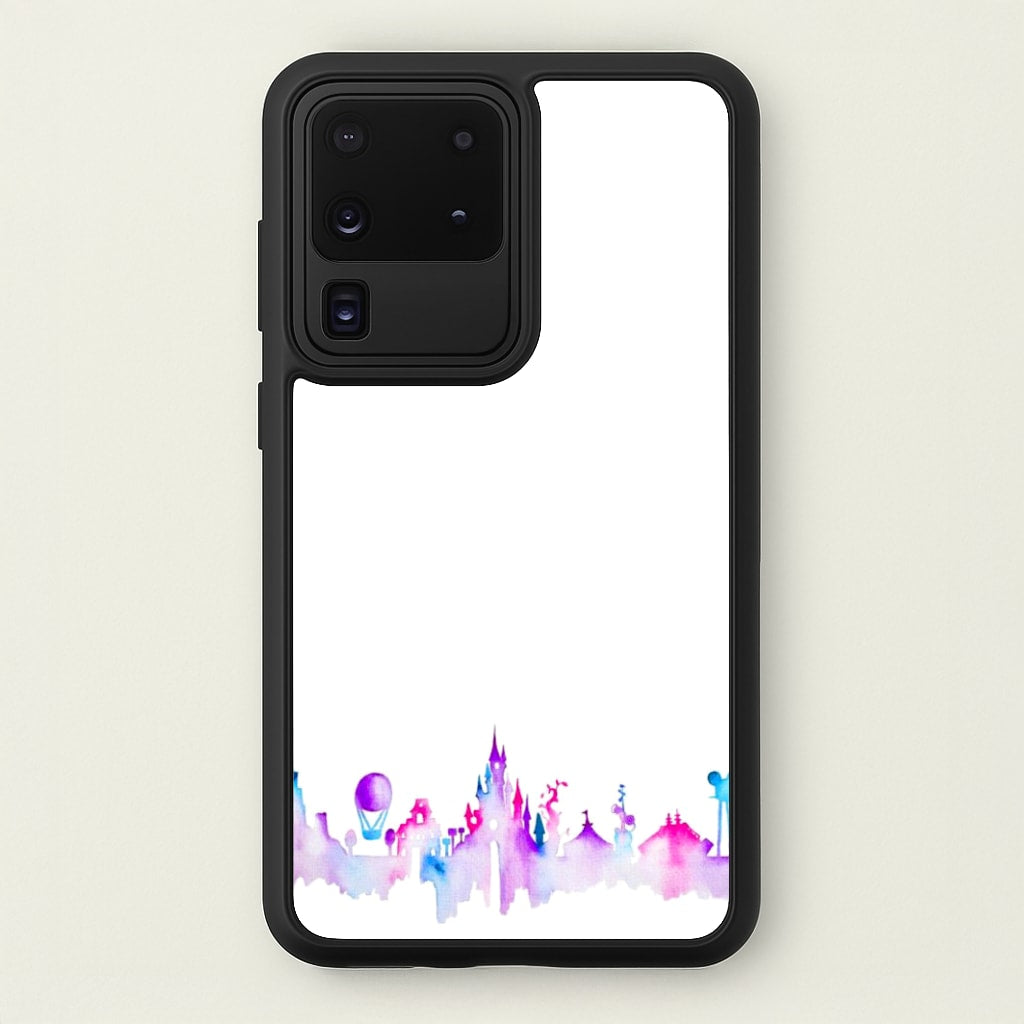Watercolour Fairytaleland Paris  - Disney Phone Case for Galaxy S20 Ultra