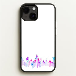 Watercolour Fairytaleland Paris  - Disney Phone Case for iPhone 13 Mini