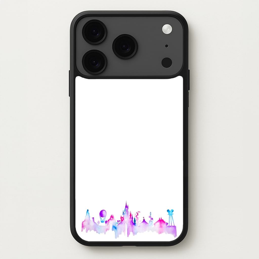 Watercolour Fairytaleland Paris Phone Case