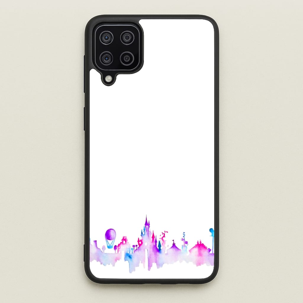 Watercolour Fairytaleland Paris  - Disney Phone Case for Galaxy A12
