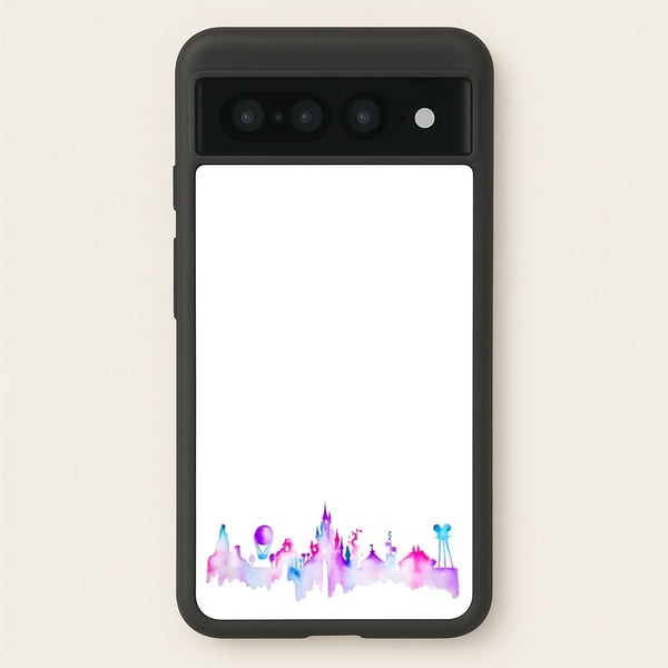 Watercolour Fairytaleland Paris  - Disney Phone Case for Google Pixel 7 Pro