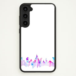 Watercolour Fairytaleland Paris  - Disney Phone Case for Galaxy S23