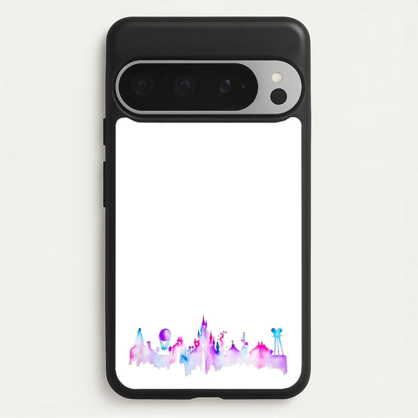 Watercolour Fairytaleland Paris  - Disney Phone Case for Google Pixel 9 Pro XL