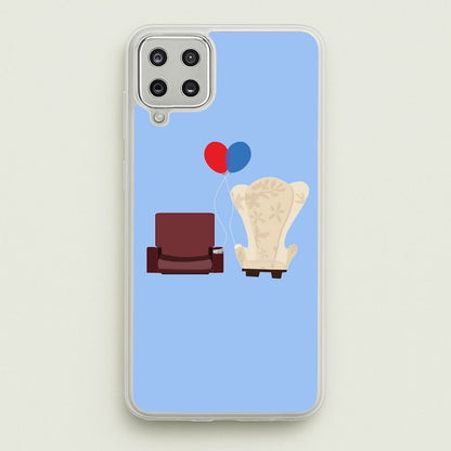 UP Chairs  - Disney Phone Case for Galaxy A12