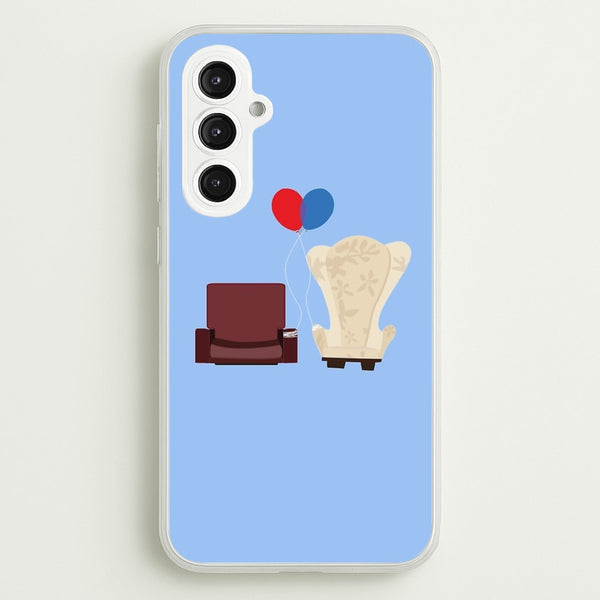 UP Chairs  - Disney Phone Case for Galaxy S23FE