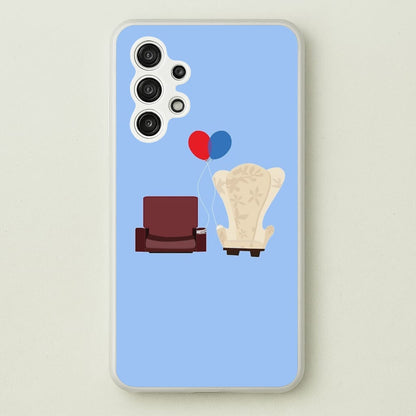 UP Chairs  - Disney Phone Case for Galaxy A13