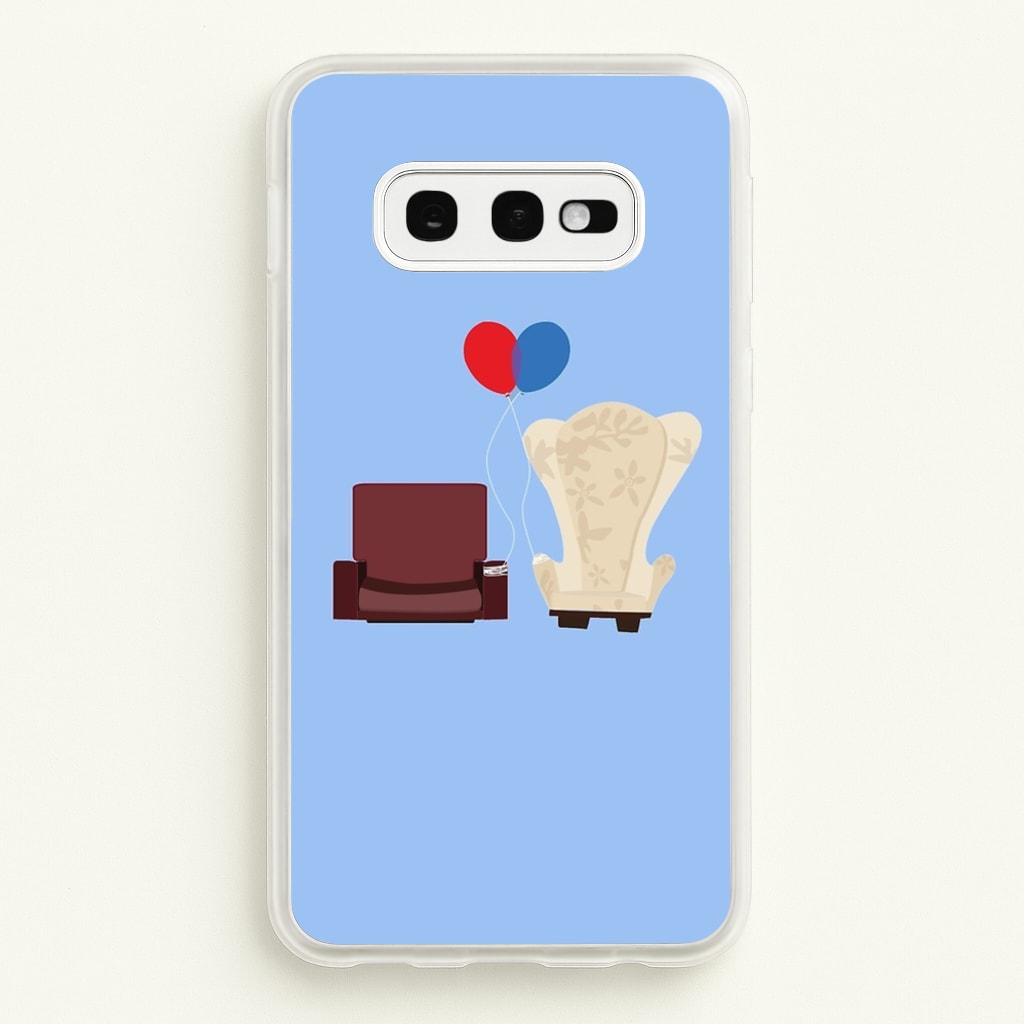 UP Chairs  - Disney Phone Case for Galaxy S10e