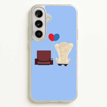 UP Chairs  - Disney Phone Case for Galaxy A56