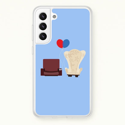 UP Chairs  - Disney Phone Case for Galaxy S21
