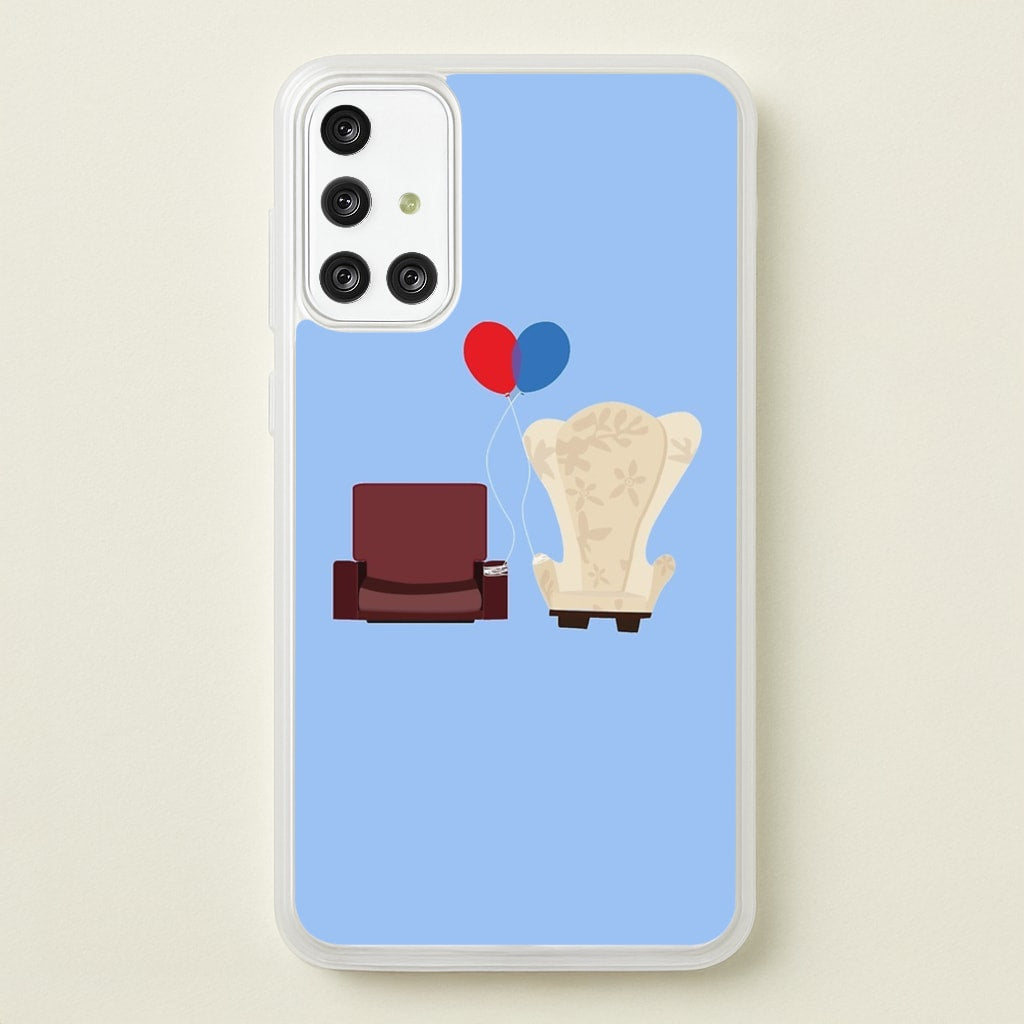 UP Chairs  - Disney Phone Case for Galaxy A71