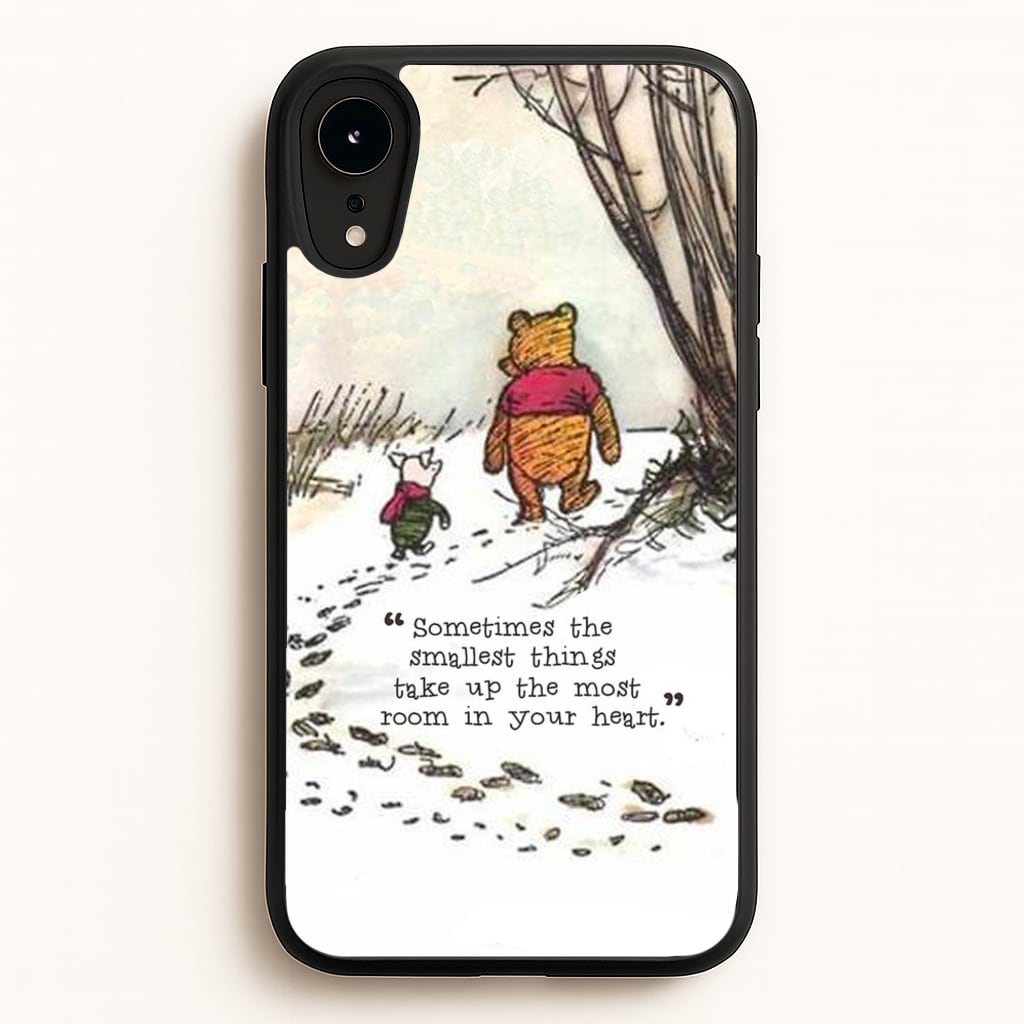 Sometimes The Smallest Things  - Disney Phone Case for iPhone XR
