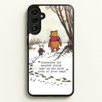 Sometimes The Smallest Things  - Disney Phone Case for Galaxy A36