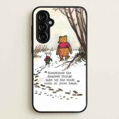 Sometimes The Smallest Things  - Disney Phone Case for Galaxy A54