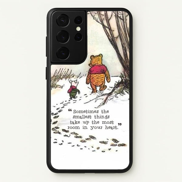 Sometimes The Smallest Things  - Disney Phone Case for Galaxy S21 Ultra