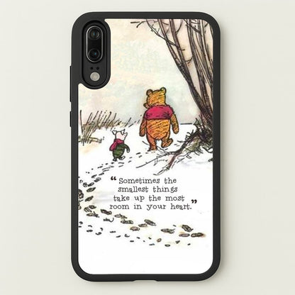 Sometimes The Smallest Things  - Disney Phone Case for Huawei P20