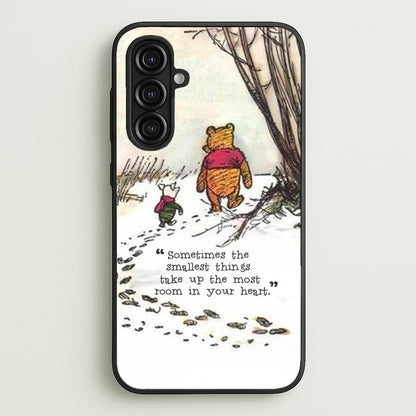 Sometimes The Smallest Things  - Disney Phone Case for Galaxy A16