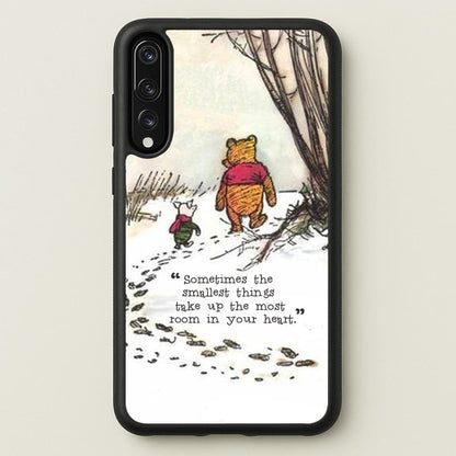 Sometimes The Smallest Things  - Disney Phone Case for Huawei P20 Pro