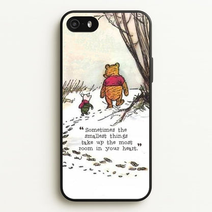 Sometimes The Smallest Things  - Disney Phone Case for iPhone 5 / 5s / SE 2016