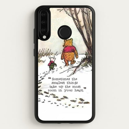 Sometimes The Smallest Things  - Disney Phone Case for Huawei P30 Lite