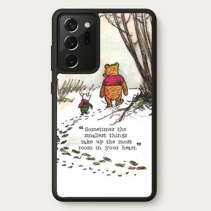 Sometimes The Smallest Things  - Disney Phone Case for Galaxy Note 20 Ultra