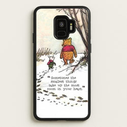 Sometimes The Smallest Things  - Disney Phone Case for Galaxy S9