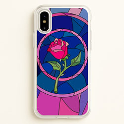 Glass Rose - Beauty  - Disney Phone Case for iPhone X / XS