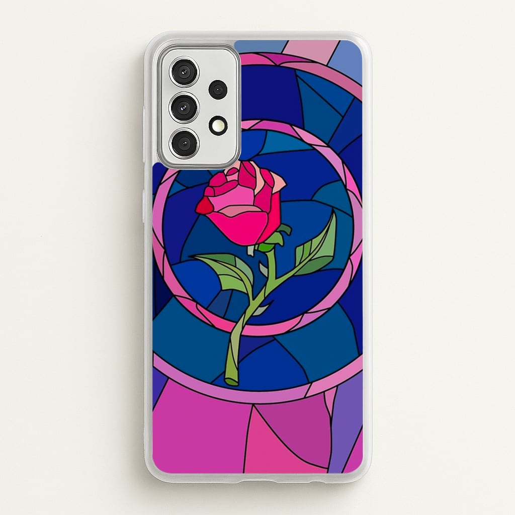 Glass Rose - Beauty  - Disney Phone Case for Galaxy A52 / A52s