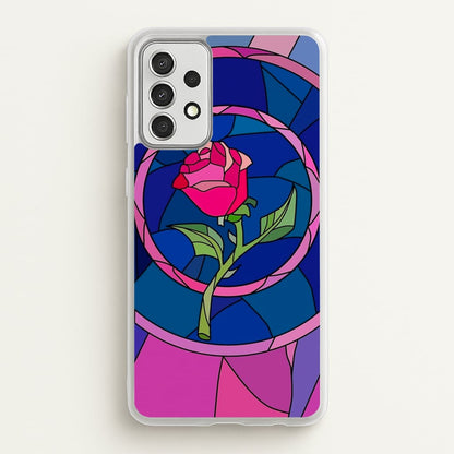 Glass Rose - Beauty  - Disney Phone Case for Galaxy A52 / A52s