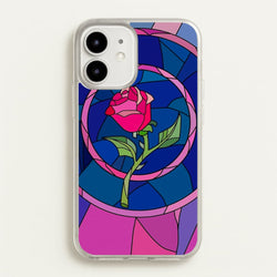 Glass Rose - Beauty  - Disney Phone Case for iPhone 12 / 12 Pro