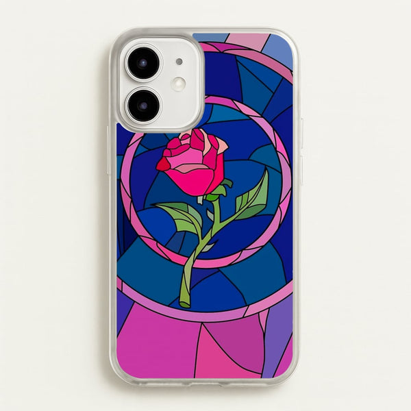 Glass Rose - Beauty  - Disney Phone Case for iPhone 12 / 12 Pro