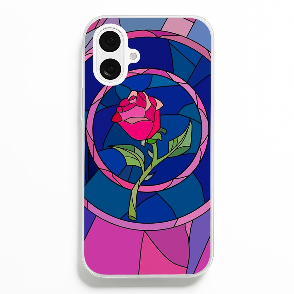 Glass Rose - Beauty  - Disney Phone Case for iPhone 16 Plus