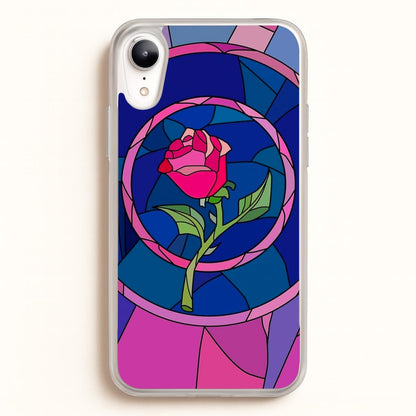 Glass Rose - Beauty  - Disney Phone Case for iPhone XR