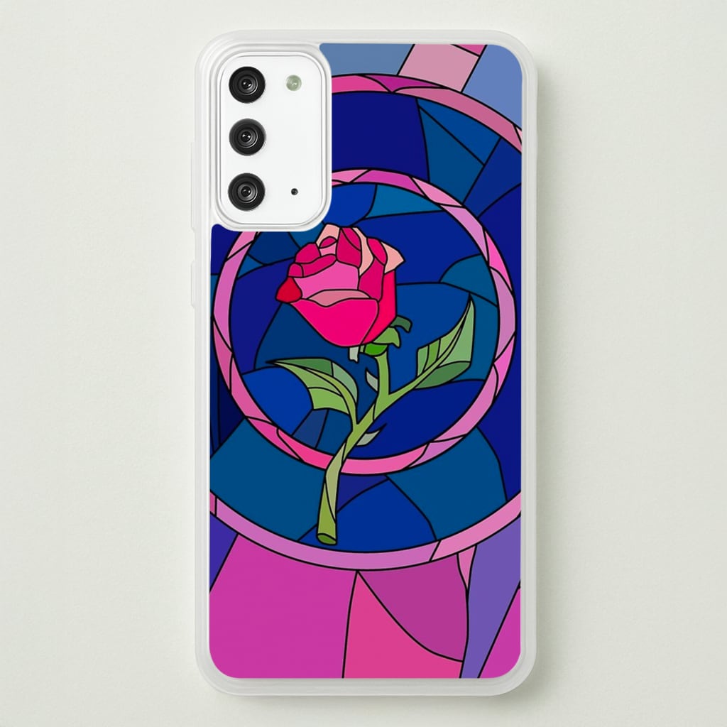 Glass Rose - Beauty  - Disney Phone Case for Galaxy Note 20