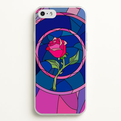 Glass Rose - Beauty  - Disney Phone Case for iPhone 5 / 5s / SE 2016