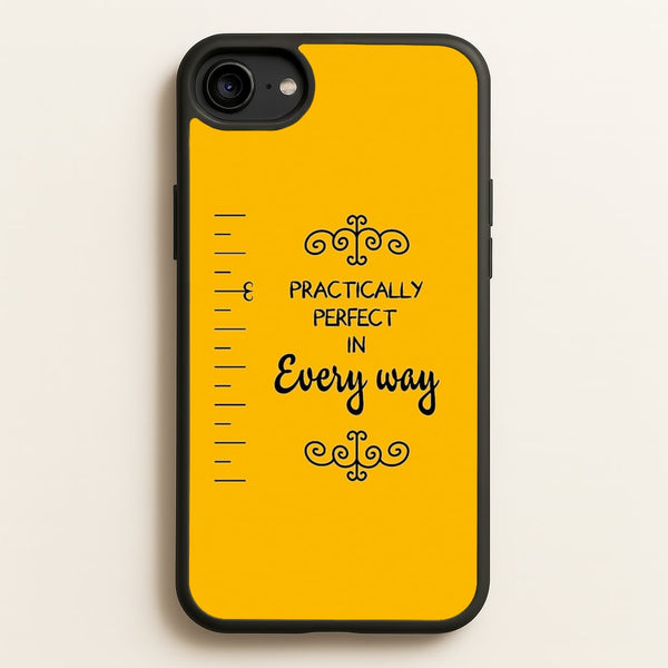 Practically Perfect - Poppins  - Disney Phone Case for iPhone 6 / 7 / 8 / SE