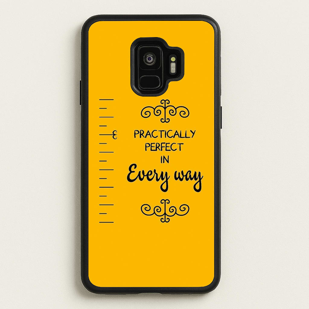 Practically Perfect - Poppins  - Disney Phone Case for Galaxy S9