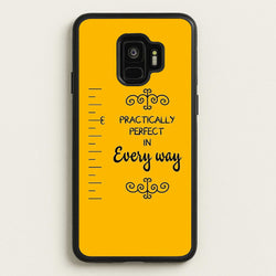 Practically Perfect - Poppins  - Disney Phone Case for Galaxy S9
