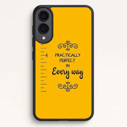 Practically Perfect - Poppins  - Disney Phone Case for Galaxy S25 Edge