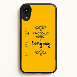 Practically Perfect - Poppins  - Disney Phone Case for iPhone XR