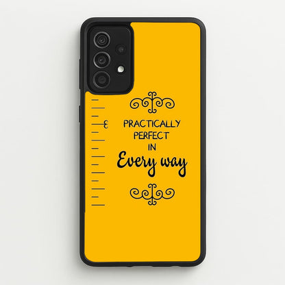 Practically Perfect - Poppins  - Disney Phone Case for Galaxy A52 / A52s