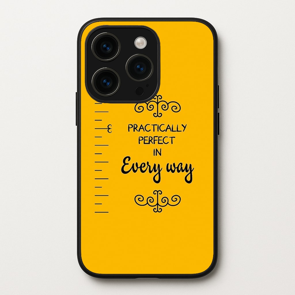 Practically Perfect - Poppins  - Disney Phone Case for iPhone 14 Pro