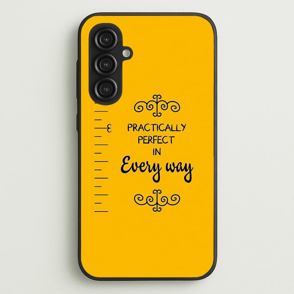 Practically Perfect - Poppins  - Disney Phone Case for Galaxy S23FE