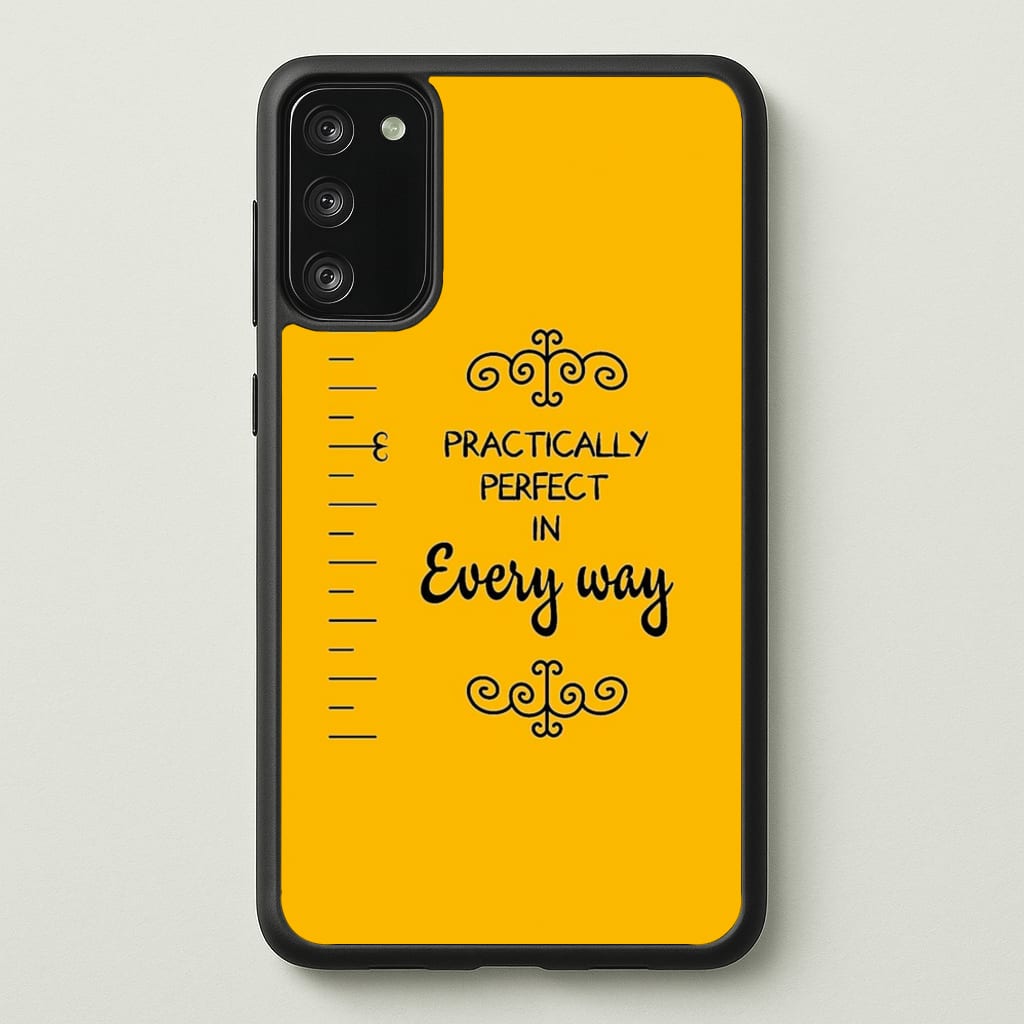 Practically Perfect - Poppins  - Disney Phone Case for Galaxy S20FE