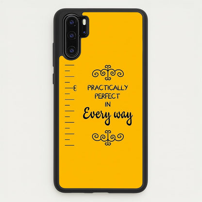 Practically Perfect - Poppins  - Disney Phone Case for Huawei P30 Pro