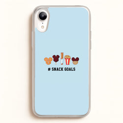 Snack Goals  - Disney Phone Case for iPhone XR