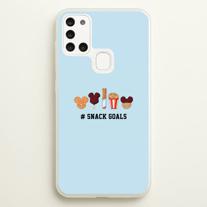 Snack Goals  - Disney Phone Case for Galaxy A21s